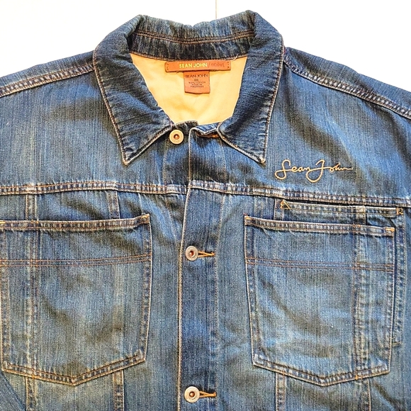 Sean John jeans shirt jacket XXL - Picture 2 of 8